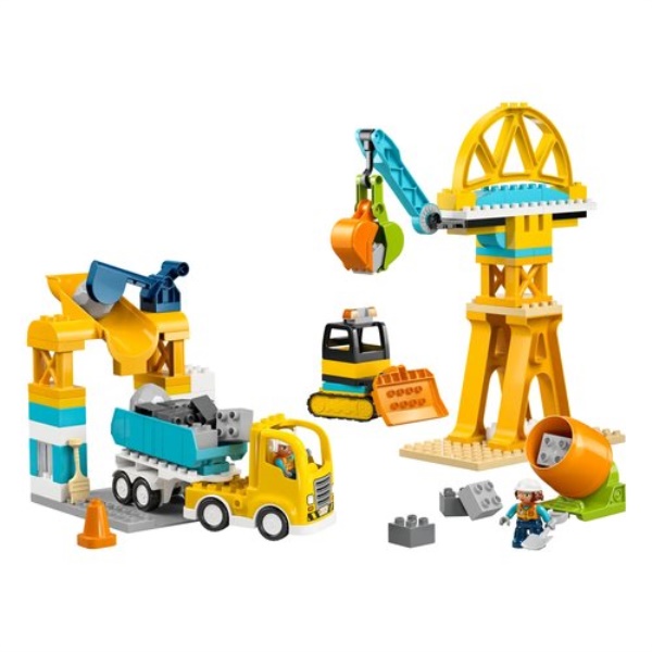 Costruzioni LEGO 10476 DUPLO TOWN Cantiere e veicoli 3 in 1
