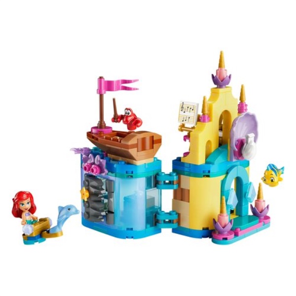 Costruzioni LEGO 43285 DISNEY PRINCESS Il magico Mini-palazzo di Ariel