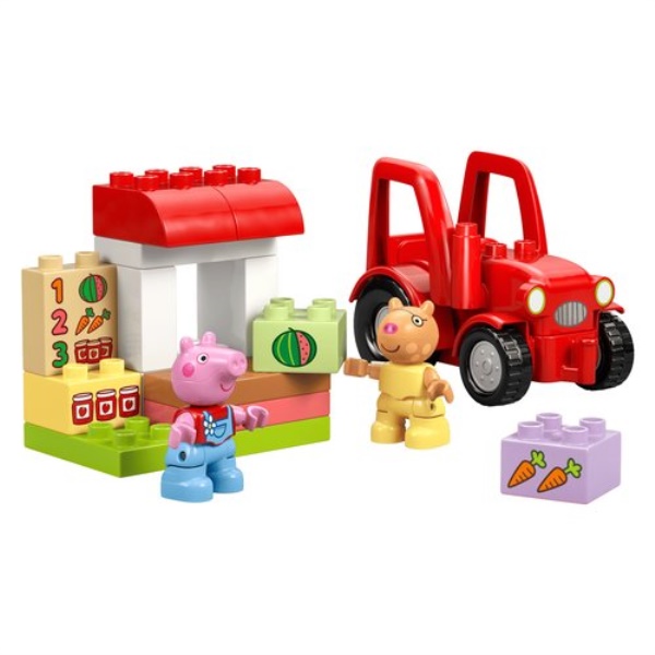 Costruzioni LEGO 10468 DUPLO PEPPA PIG Trattore e mercato
