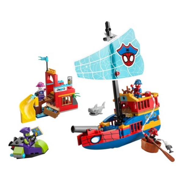 Costruzioni LEGO 11208 SPIDEY & AMAZING FRIENDS Nave pirata del Team S