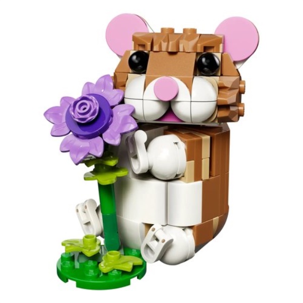 Costruzioni LEGO 31376 CREATOR 3 IN 1 Simpatico criceto con fiore