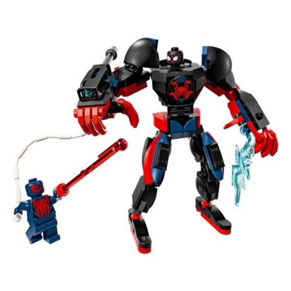 Costruzioni LEGO 76337 MARVEL SUPER HEROES Mech di Miles Morales vs. S