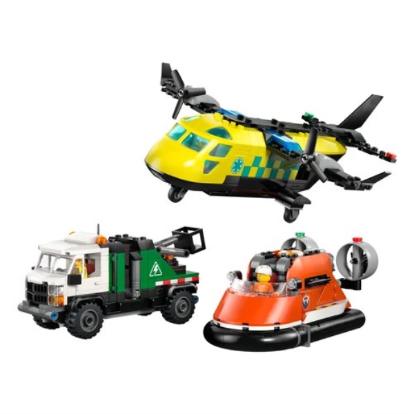 Costruzioni LEGO 60505 CITY GREAT VEHICLES Remix aereo, camion di serv