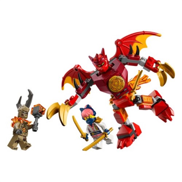 Costruzioni LEGO 71851 NINJAGO Battle Pack Mech Drago di Kai