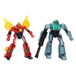 Hasbro - Set personaggi Hasbro F8438 TRANSFORMERS  EarthSpark Cyber-Combiner Tw