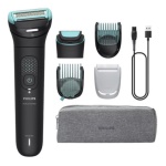 PHILIPS - Depilatore Philips BG7470 15 7000 SERIES Body Groomer Black