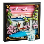 LEGO - Costruzioni LEGO 31218 ART Paesaggio giapponese con ciliegi fioriti