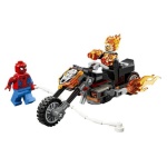 LEGO - Costruzioni LEGO 76335 MARVEL SUPER HEROES Spider-Man vs. Ghost Rider 