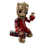 LEGO - Costruzioni LEGO 76341 MARVEL SUPER HEROES Groot in tuta da Ravager