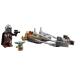 LEGO - Costruzioni LEGO 75436 STAR WARS Speeder Bike del Mandaloriano e di Gr