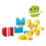 LEGO - Costruzioni LEGO 10477 DUPLO MY FIRST Animali domestici creativi 3 in 