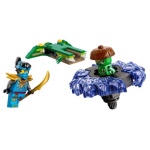 LEGO - Costruzioni LEGO 71849 NINJAGO Nya contro Spinner Mostro della Mutazio