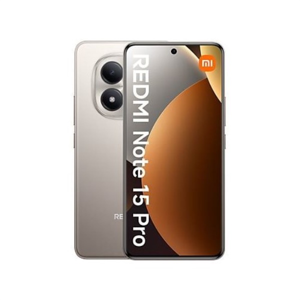 Smartphone Xiaomi MZB0MGWEU REDMI NOTE 15 PRO Titanium color