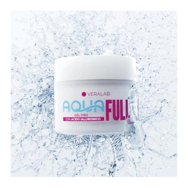Siero viso Vera Lab Aquafull gel idratante e rimpolpante 50ml
