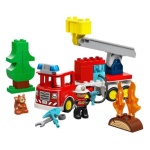 LEGO - Costruzioni LEGO 10473 DUPLO TOWN Autopompa con manichetta e pompiere