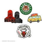 Cinereplicas - Gadget Cinereplicas STRANGER THINGS Set di 4 spille della stagione 4