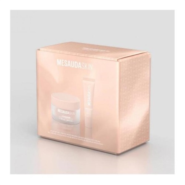 Trattamento viso Mesauda Set skincare con gel cream idratante e crema 