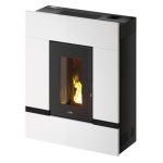 Cadel - Stufa pellet Cadel 7023096 MITHOS Plus 12 Up Twin T2 White