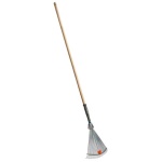 Gardena - Scopa foglie Gardena 17307 20 PURELINE regolabile 30-50 cm Zincato