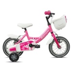 LEGNANO - Bicicletta Legnano 26L9900D BIMBA con rotelle Pink Fucsia Glossy