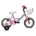 LEGNANO - Bicicletta Legnano 26L9900DL BIMBA con rotelle Lilac Pink Glossy