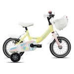 LEGNANO - Bicicletta Legnano 26L9900DG BIMBA con rotelle Yellow Pink Matt
