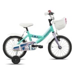 LEGNANO - Bicicletta Legnano 26L9700DA BIMBA con rotelle Aquamarine e Lilac Glos