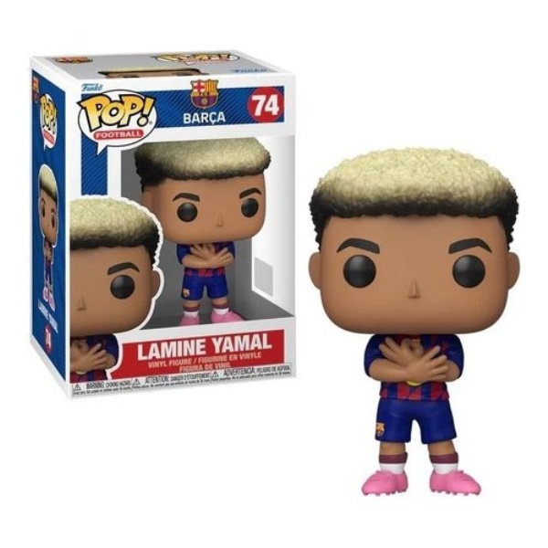 Personaggio collezione Funko 89370 POP FOOTBALL Barça Lamine Yamal 74