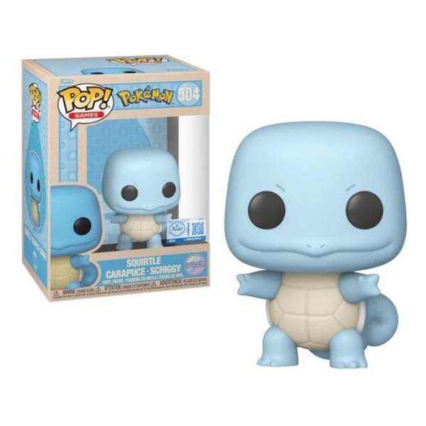Personaggio collezione Funko 87875 POP GAMES Pokemon Squirtle 504