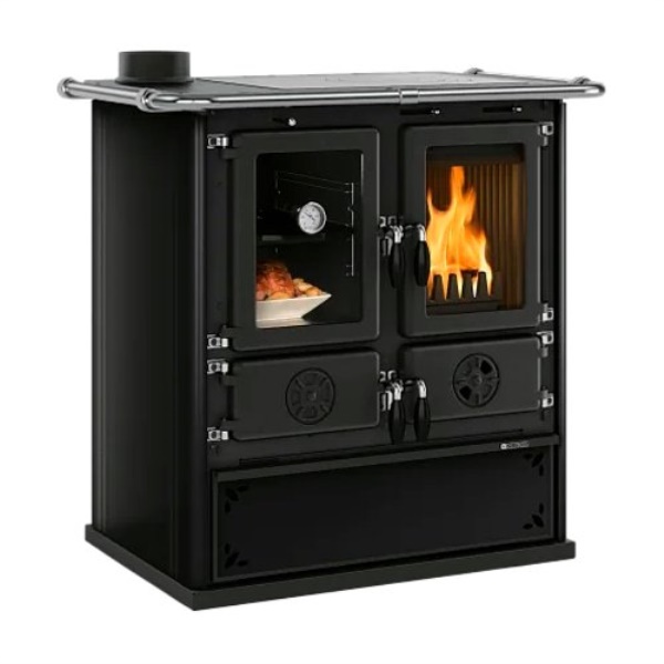 Cucina legna Nordica 3003980 ROSETTA SX VST.16 Steel Antracite