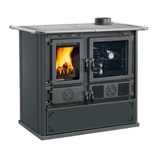 Cucina legna Nordica 3003480 ROSA VST.16 Steel Antracite