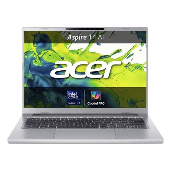 Notebook Acer NX JNQET 002 ASPIRE 14 AI A14 53M 543G Silver