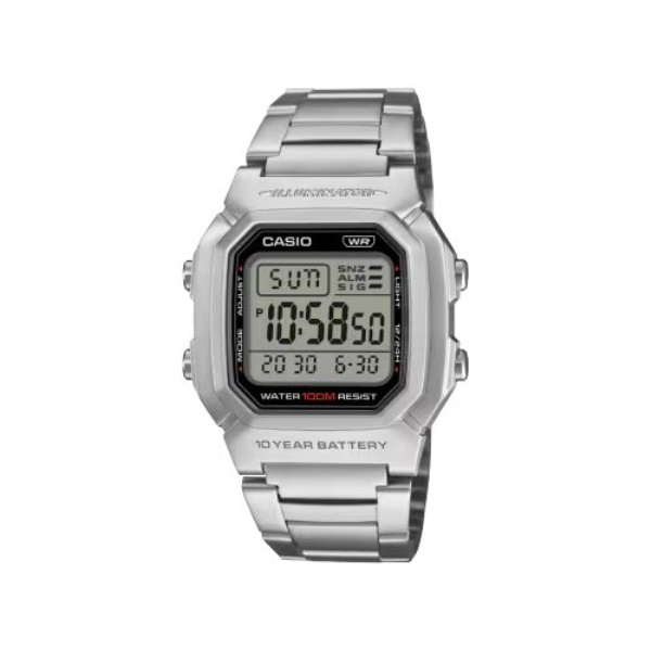 Orologio Casio W 800HD 1AVEF Silver