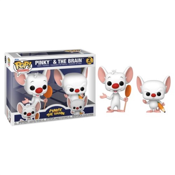 Personaggio collezione Funko 86694 POP ANIMATION Pinky & The Brain 2 P