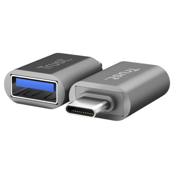 Adattatore computer Trust 26221 Calyx USB C to USB A Grey
