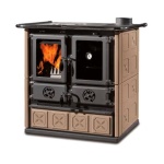 Nordica - Cucina legna Nordica 3003872 ROSETTA VST.16 Maiolica Tortora