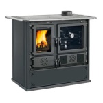 Nordica - Cucina legna Nordica 3003480 ROSA VST.16 Steel Antracite