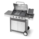 Ompagrill - Barbecue GPL Ompagrill 5/B INDIANAPOLIS Grigio e Inox