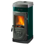 Nordica - Stufa legna Nordica 3008935 SUPER JUNIOR Lean Green