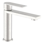 Idro Bric - Miscelatore lavabo Idro Bric SCARUB1500AC SOLAR Spazzolato argento