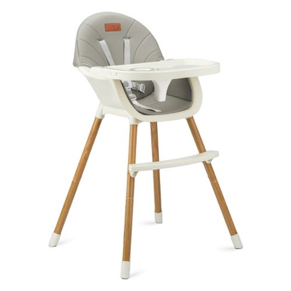 Seggiolone Momi KRKA00034 REKI 3 in 1 Grey