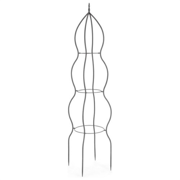 Porta piante Yes Everyday 0723909 JEMMA supporto per rampicanti Antrac