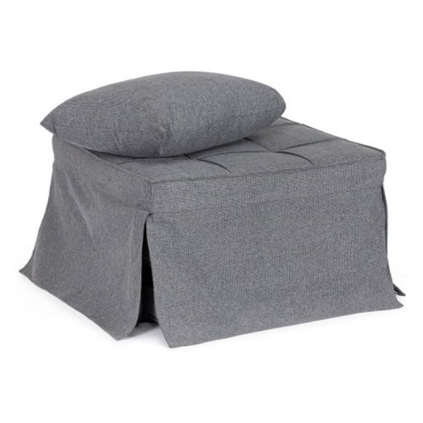 Pouf letto Yes Everyday 0735288 BARNEY Grigio scuro