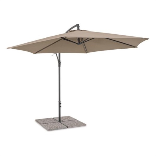 Ombrellone Yes Everyday 0796021 NIZZA Antracite e Tortora