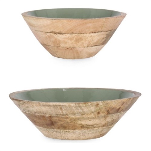 Insalatiera Yes Everyday 0550928 THARA Set 2 pz (25x10 e 30x14 cm) Nat