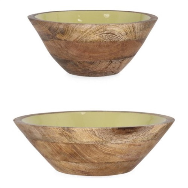 Insalatiera Yes Everyday 0550937 THARA Set 2 pz (25x10 e 30x14 cm) Nat