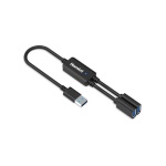 HAMLET - Hub USB Hamlet XHUB 02UA 5GY 3.0 Black