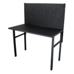 LABOR - Banco lavoro Labor 542702 pieghevole con pannello preforato e 20 ganci