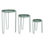 Yes Everyday - Set porta vasi piante Yes Everyday 0723939 MADELYN rialzati con vassoi