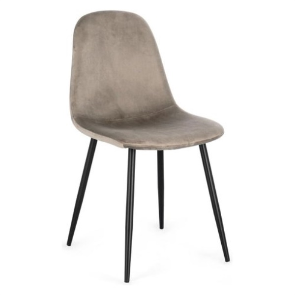 Sedia Yes Everyday 0734233 NEW IRELIA Nero e Tortora